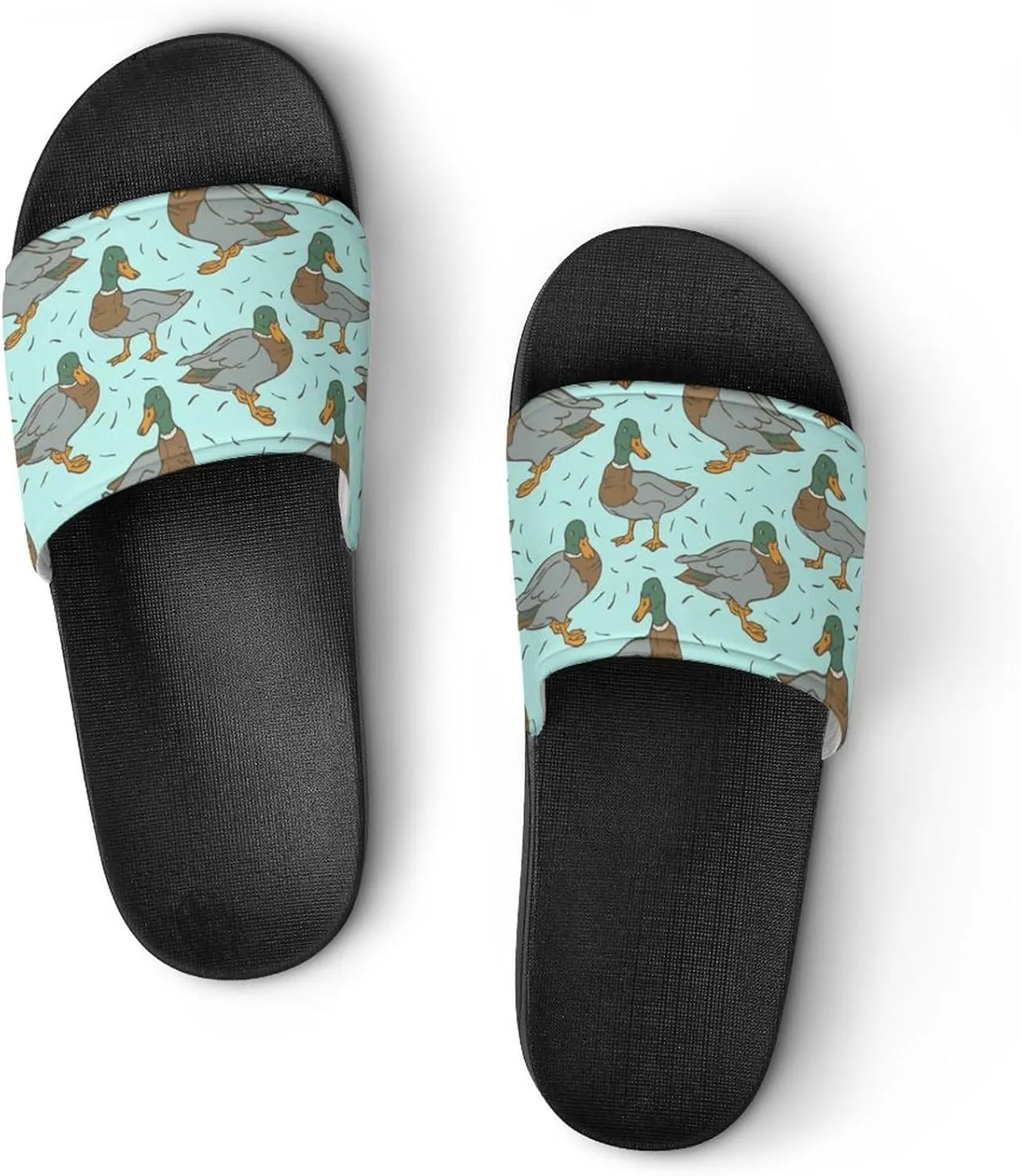 Funny Slides for Women, Slippers for Men Womens Sandals, Anti-Skid Slides Shower Shoes House Slippers Beach Sandals Casual Summer