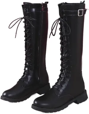 Futaba Sakura Boots Cosplay Shoes for Game High Heel Black Shoes Cos Halloween Women Custom Made Anime