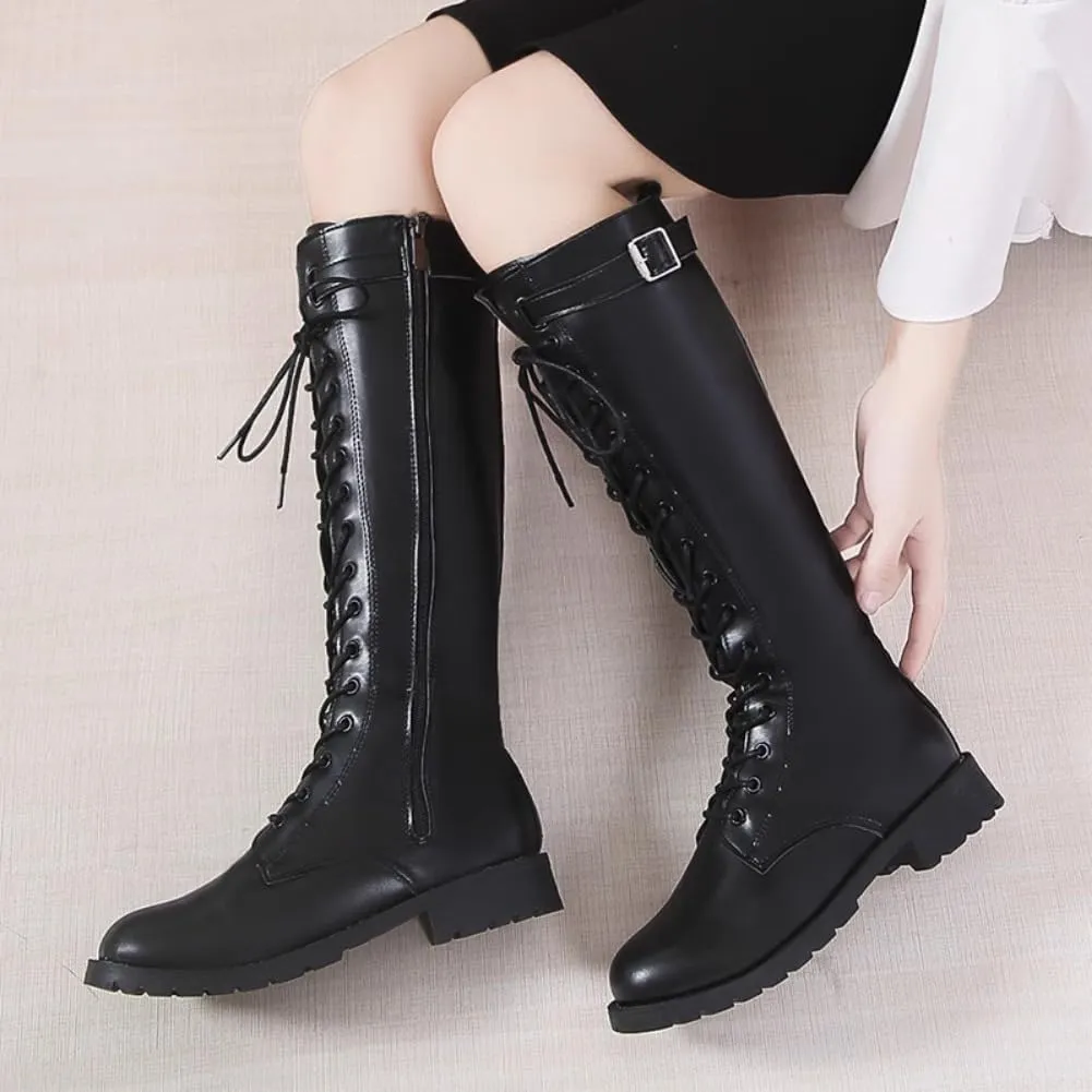 Futaba Sakura Boots Cosplay Shoes for Game High Heel Black Shoes Cos Halloween Women Custom Made Anime