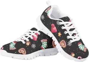 GIFTPUZZ Kids Athletic Running Walking Shoes Sneakers Breathable Mesh Shoes Non Slip Hiking Shoes
