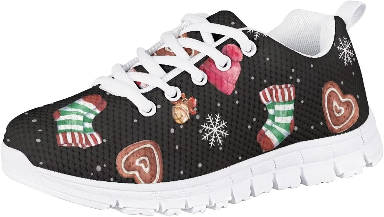 GIFTPUZZ Kids Athletic Running Walking Shoes Sneakers Breathable Mesh Shoes Non Slip Hiking Shoes