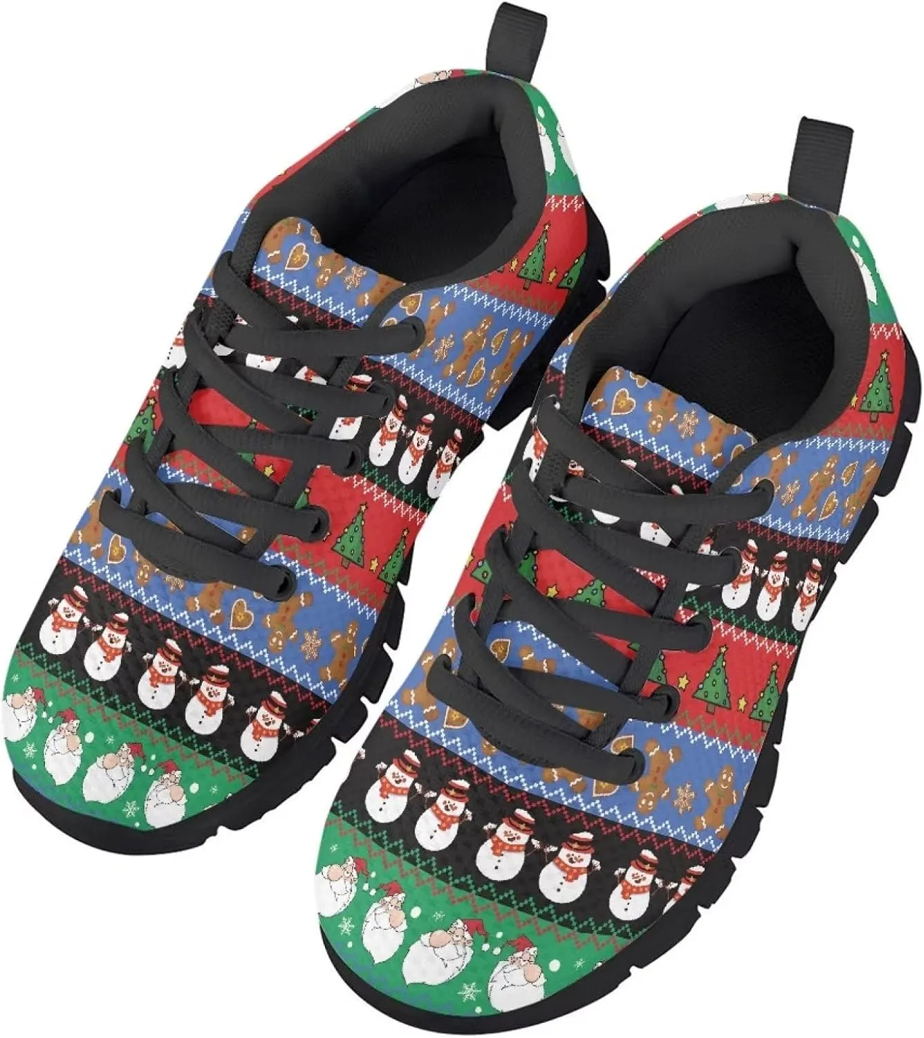 GIFTPUZZ Unisex-Child Comfortable Sneakers Hiking Jogging Sneaker Athletic Walking Running Shoes