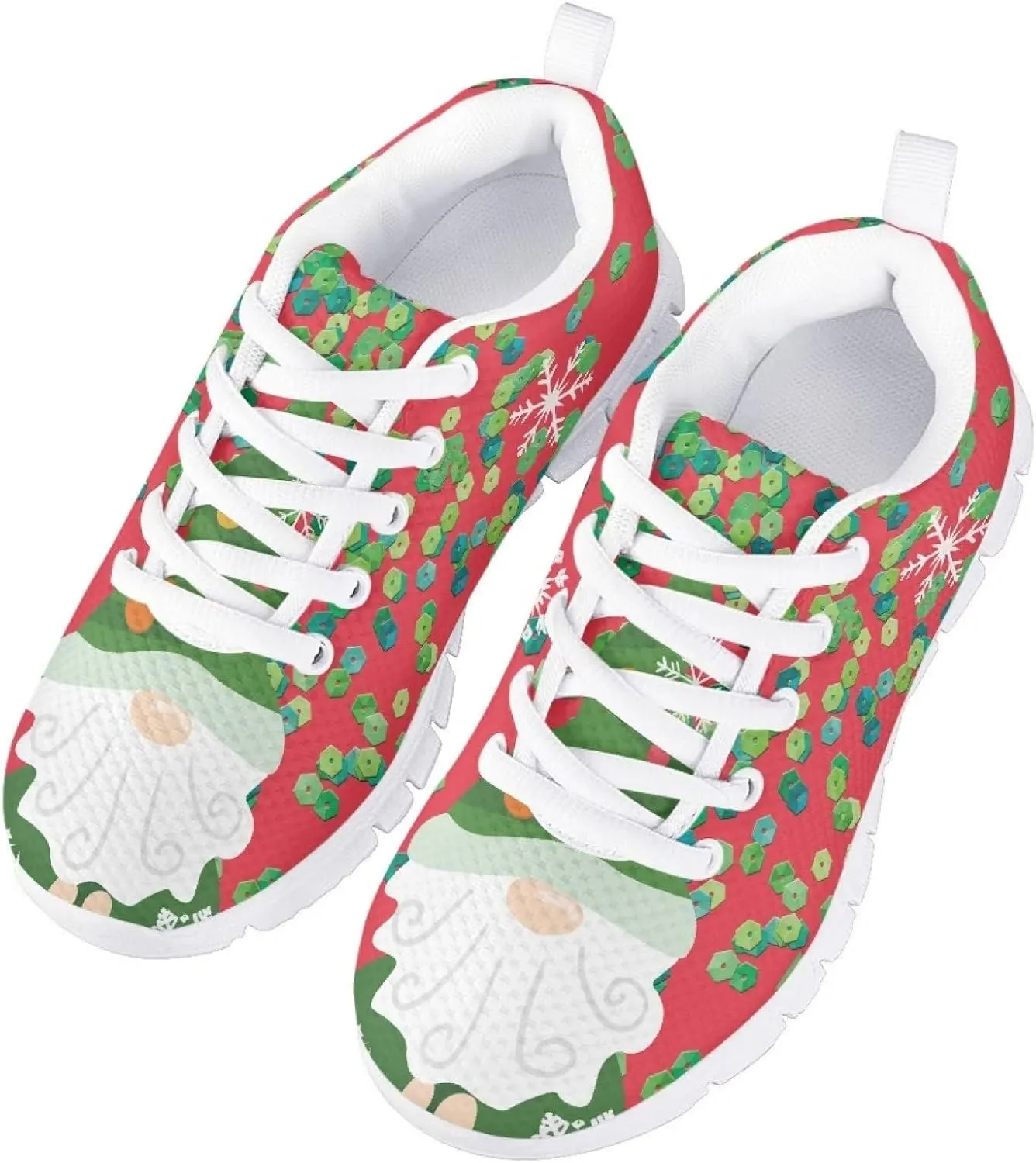 GIFTPUZZ Unisex-Child Lace-up Running Shoes Kids Sneakers for Boys Girls Tennis Shoes for Sport