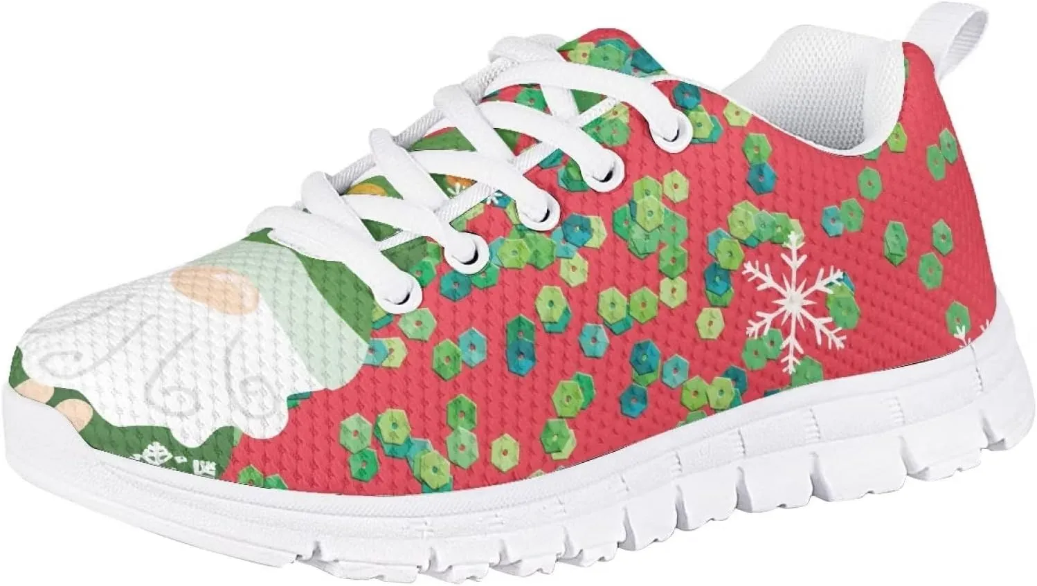 GIFTPUZZ Unisex-Child Lace-up Running Shoes Kids Sneakers for Boys Girls Tennis Shoes for Sport