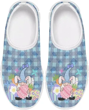 Girls Easter Shoes Kids Slip On Sneakers Cute Running Athlitic Shoes
