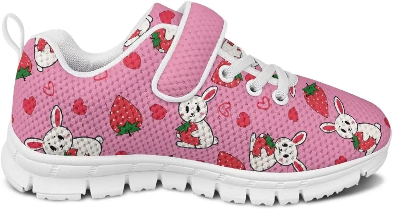 Girls Slip On Sneakers Cute Animal Little Kids Shoes School Tennis Shoes