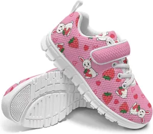 Girls Slip On Sneakers Cute Animal Little Kids Shoes School Tennis Shoes