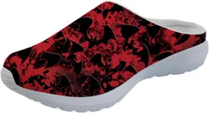 GLENLCWE Cute Cow Mens Clogs Sandals Womens Walking Mules Sneakers Mesh Soft Garden Clogs Lightweight Water Shoes Footwear