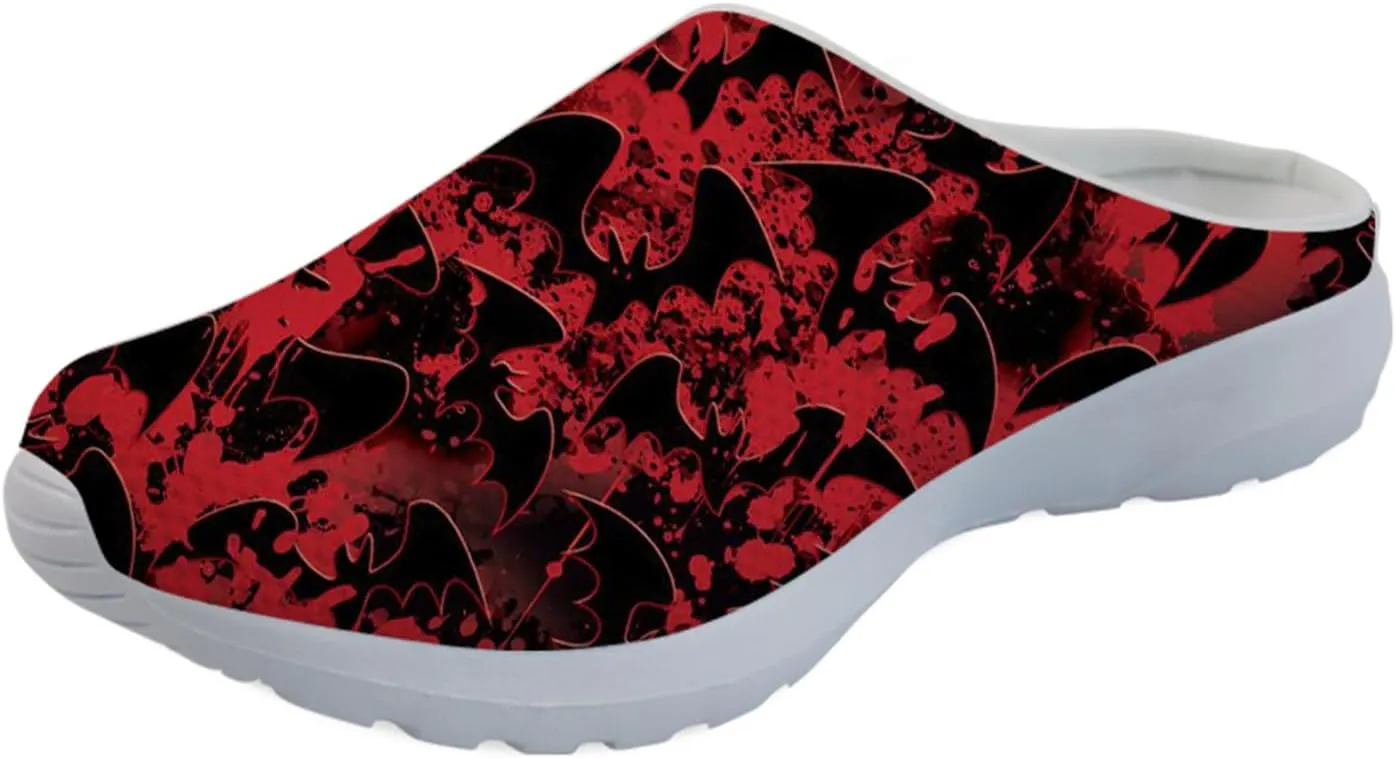 GLENLCWE Cute Cow Mens Clogs Sandals Womens Walking Mules Sneakers Mesh Soft Garden Clogs Lightweight Water Shoes Footwear