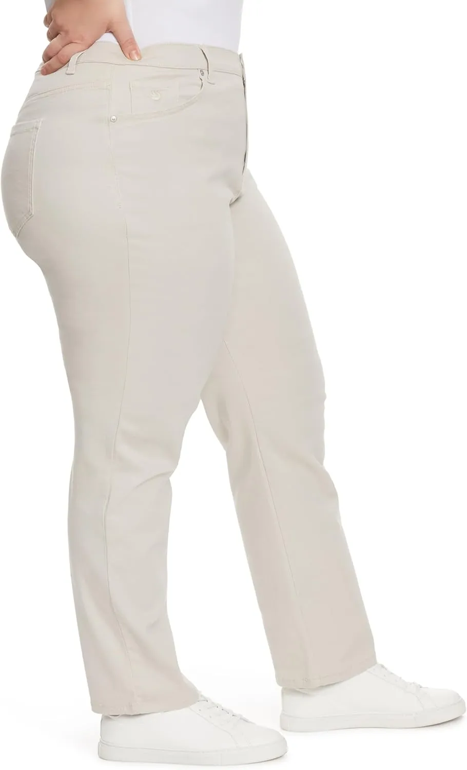 Gloria Vanderbilt Women's Amanda Classic High Rise Tapered Jean Plus