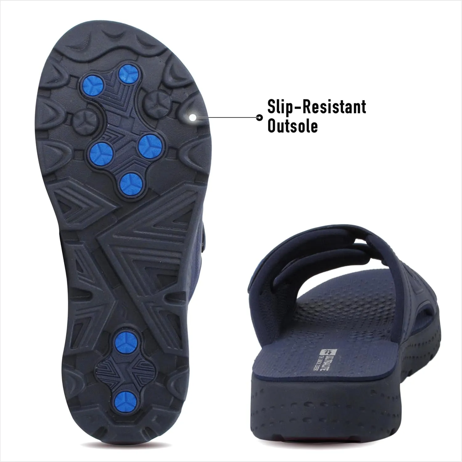 Gold Pigeon Shoes EVA Anti-Fatigue Ultra-Cushion Unisex Slide Sandals Adjustable Straps