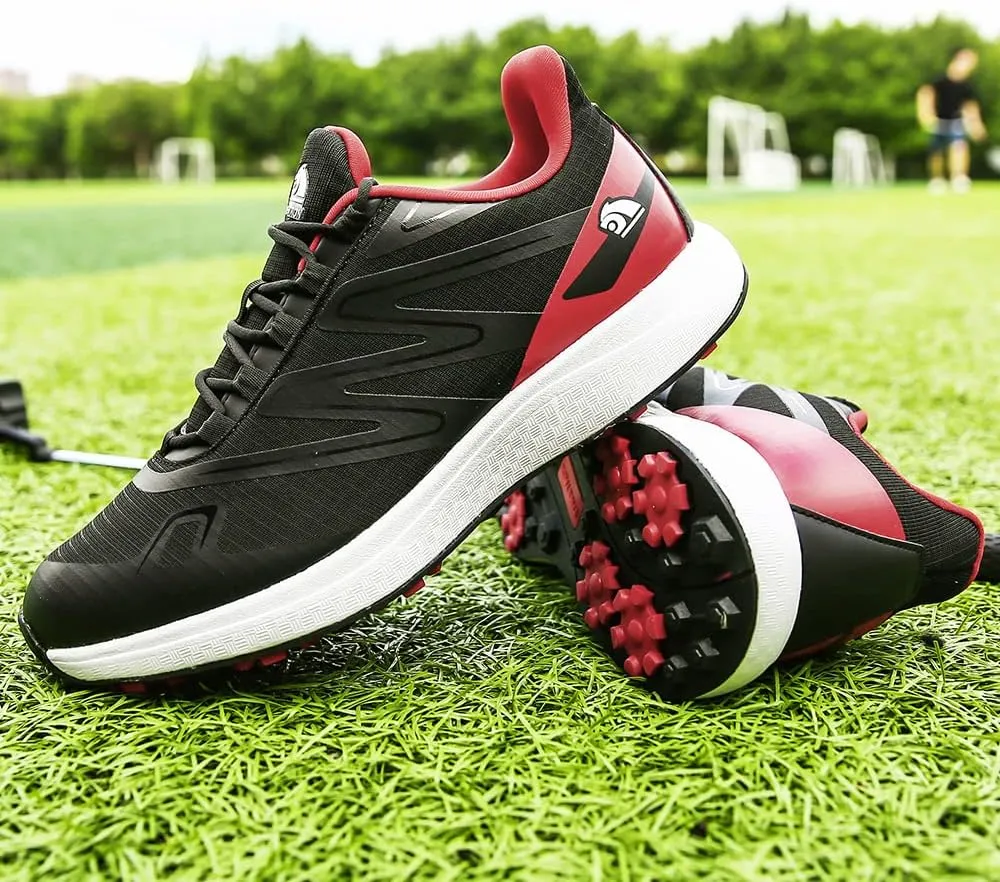 Golf Shoes Men Professional Golf Wears Breathable Spikeless Golfers Sneakers Anti Slip Walking Footwears