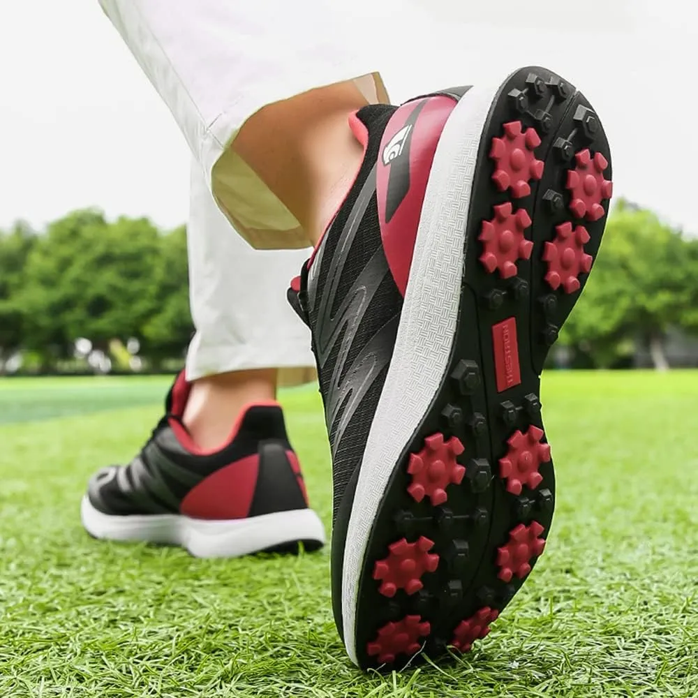 Golf Shoes Men Professional Golf Wears Breathable Spikeless Golfers Sneakers Anti Slip Walking Footwears