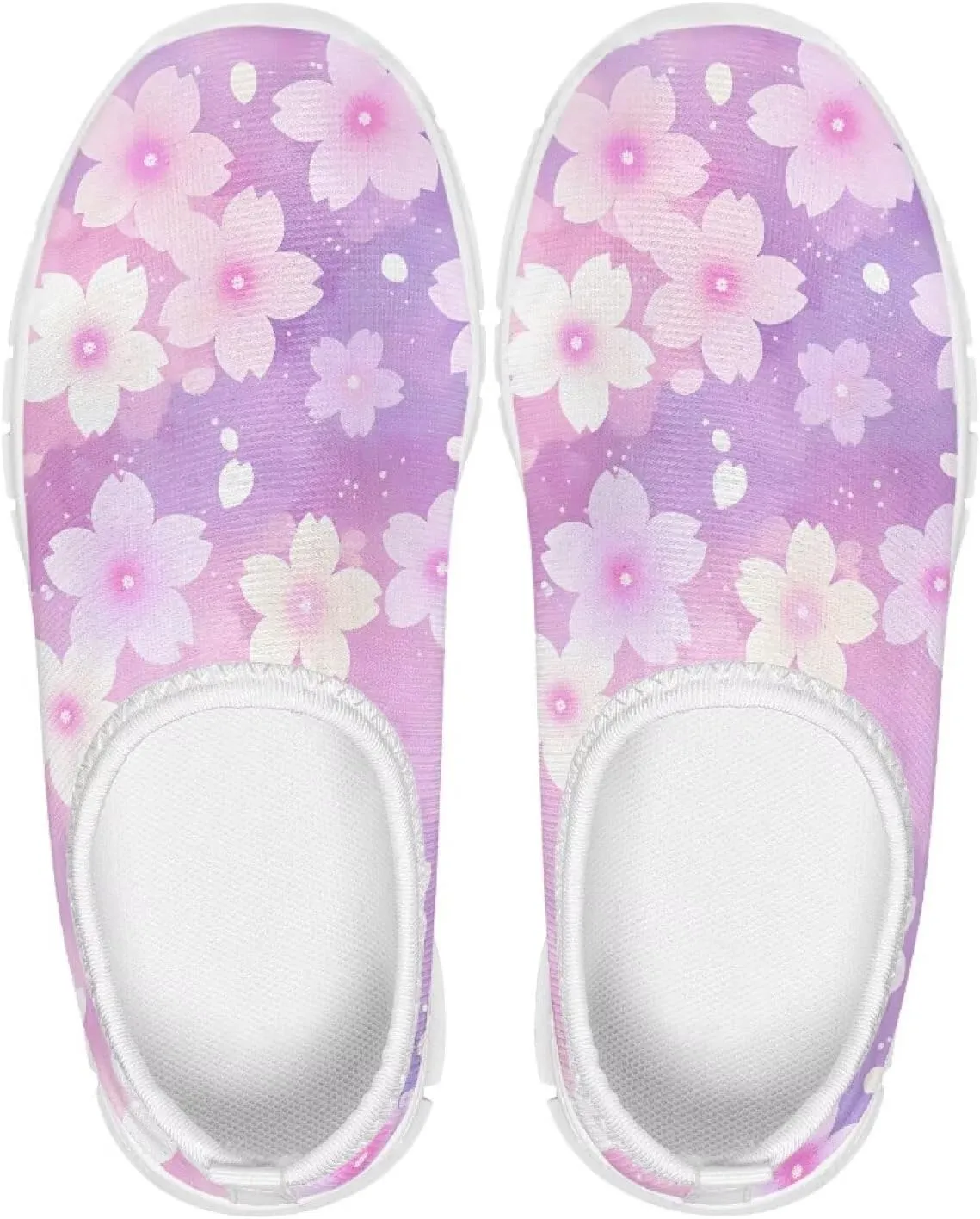 GOSTONG Kids Slip On Sneakers Low Cut Loafers Lightweight Non Slip Casual Walking Shoes Boys Girls Sports Sneakers White Sole Size 11-15