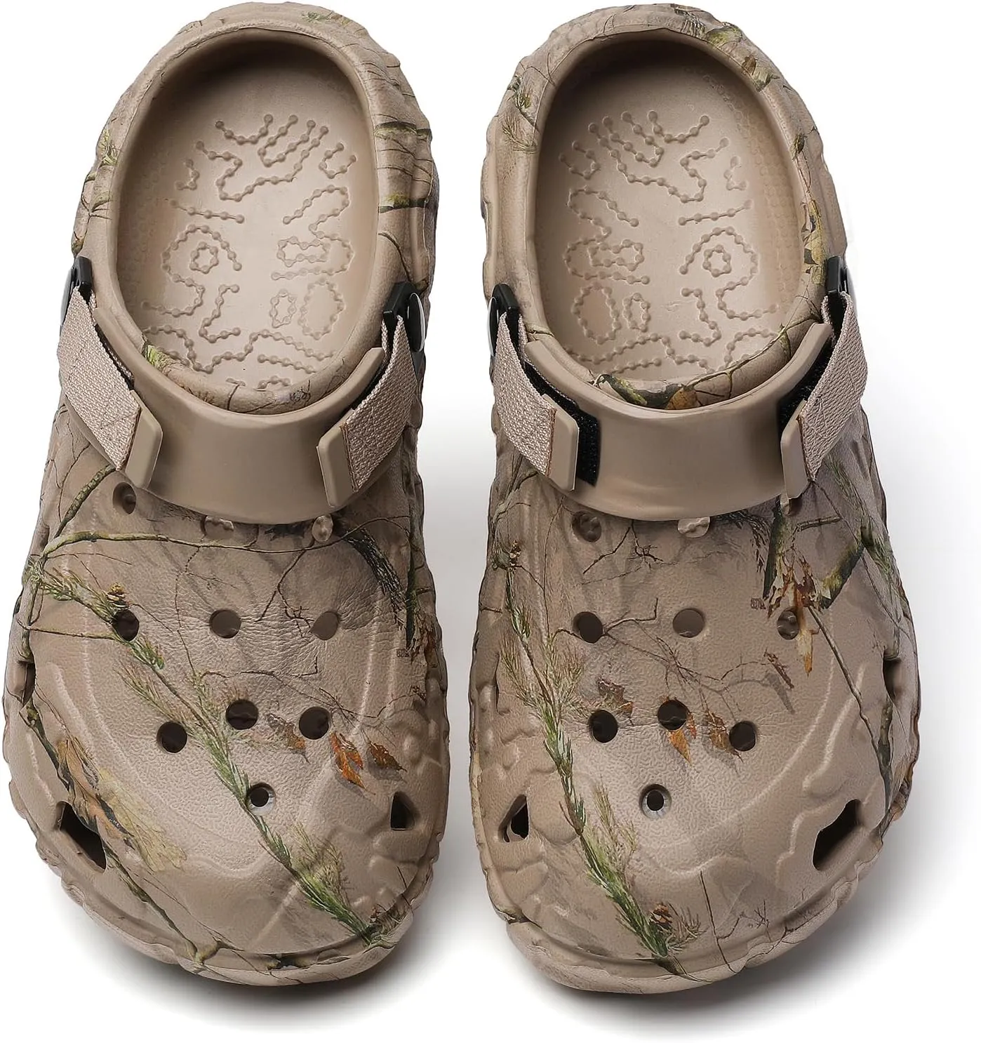 Graphics Garden Clogs for Men: Classic Beach Sandals - Non Slip Slippers - Breathable Water Shoes for Adult Summer Athletic Walking