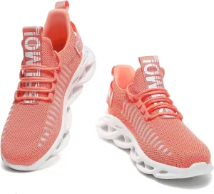 GSLMOLN Womens Walking Shoes Mesh Non Slip Gym Sports Casual Fashion Sneakers