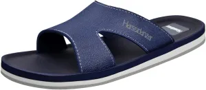 Harssidanzar Men Vintage Slide Sandals Comfortable Lightweight Summer Beach Slides for Men slip on Sandals KM232US