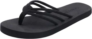 Harssidanzar Women's Flip Flops Lightweight Comfortable Summer Beach Thong Sandals with Arch Support KL221US