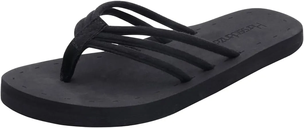 Harssidanzar Women's Flip Flops Lightweight Comfortable Summer Beach Thong Sandals with Arch Support KL221US