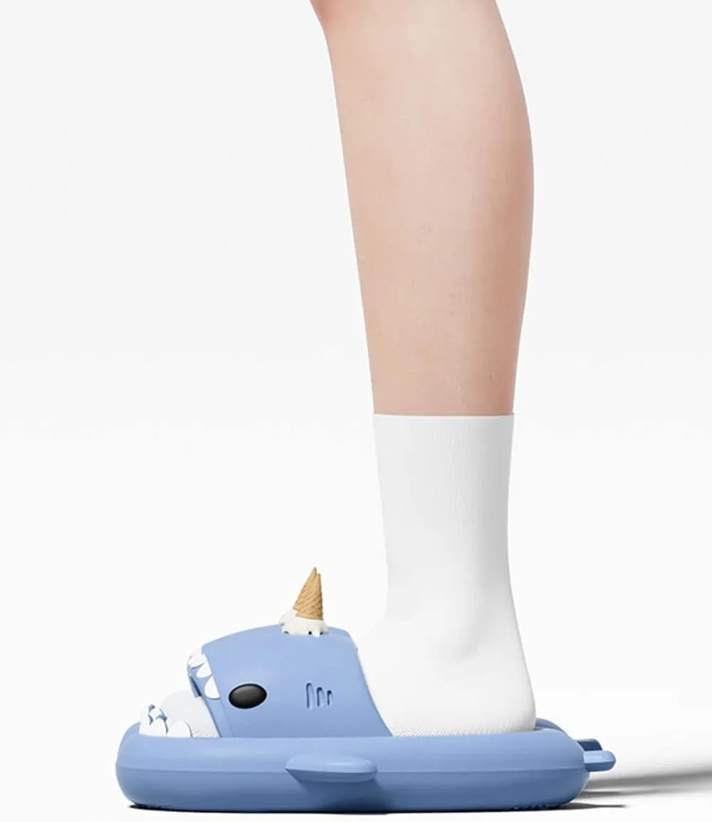 Hrtesus Sharklas, Aldult Sharklas Originales, Sharky Chanclas, Shark Slides for Women and Men