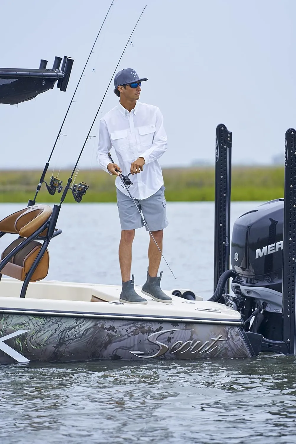 HUK Men's Rogue Wave Shoe | High-Performance Fishing & Deck Boot Rain