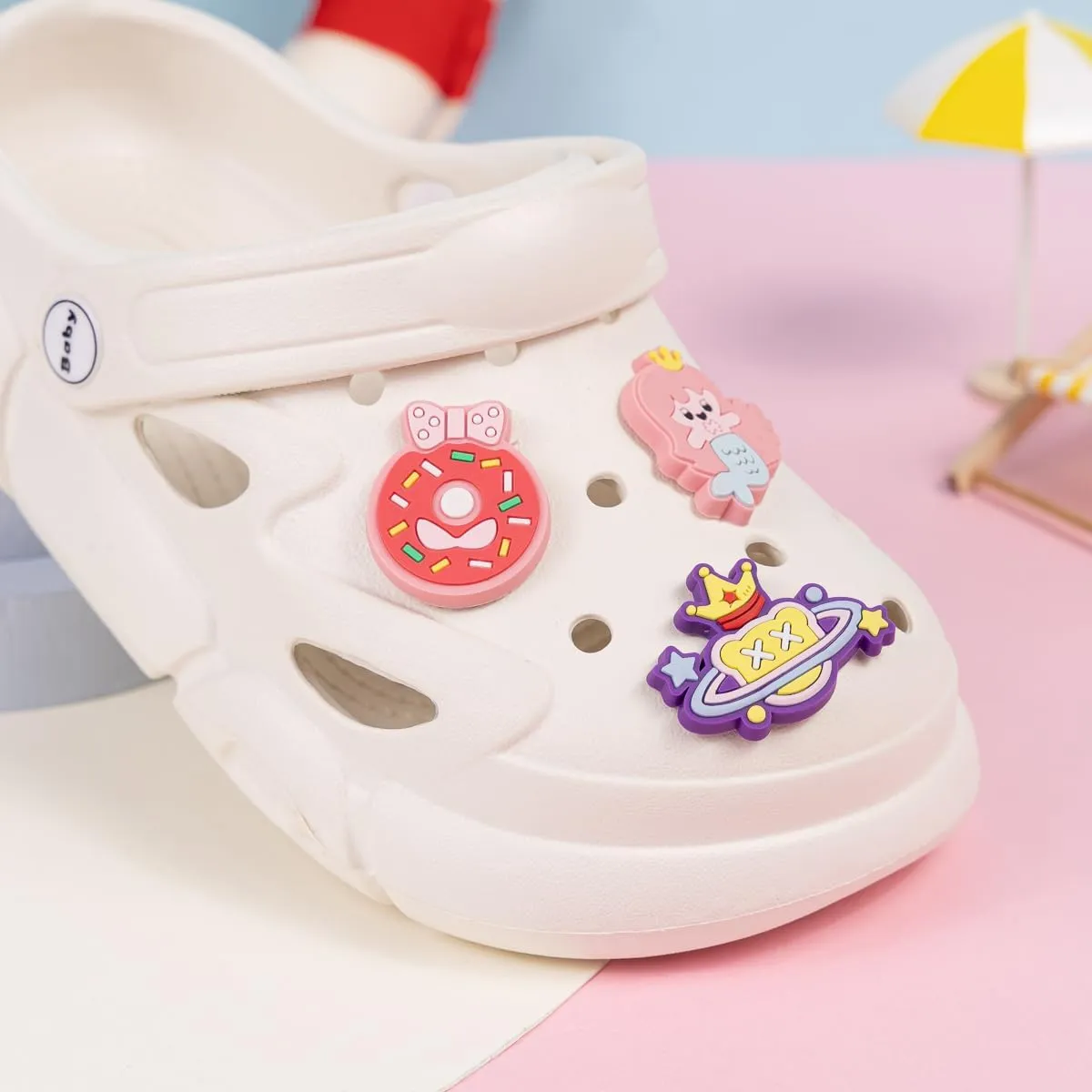 ISINSER Boys Girls Clogs Shoes Toddler Garden Glogs Sandles Cute Summer Water Shoes Slip On Clogs Indoor Outdoor Children Beach Pool Shoes