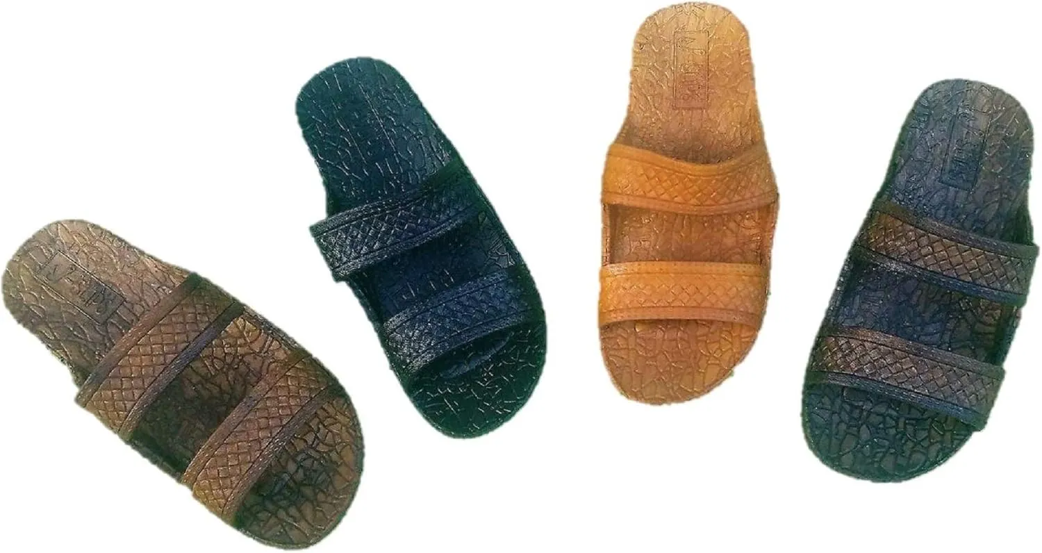 J-Slips Sandals for Women and Men - Comfortable Jesus Jandals for Beach - Waterproof Hawaiian Slides in 12 Colors, Sandalias