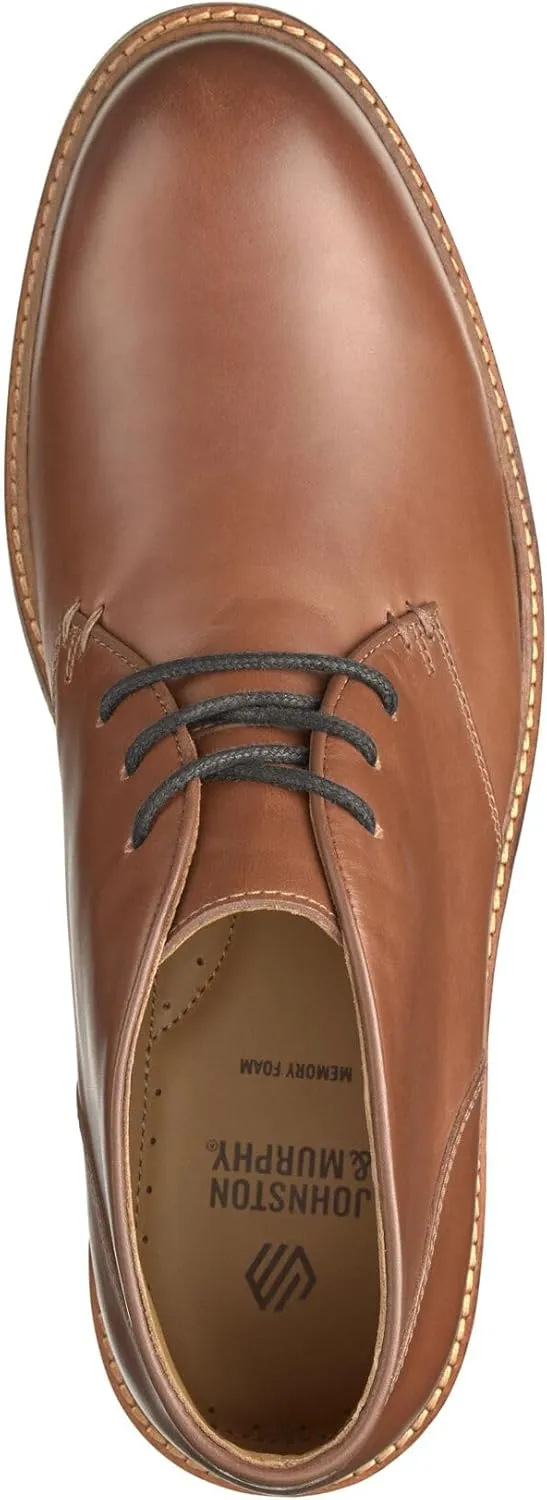 Johnston & Murphy Calder Chukka Casual Shoes for Men – Leather Boots for Men for Office & Daily Wear