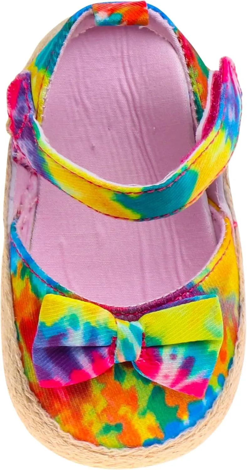 Josmo Baby-Girl's Infant Espadrille Multicolor Flats Sandals