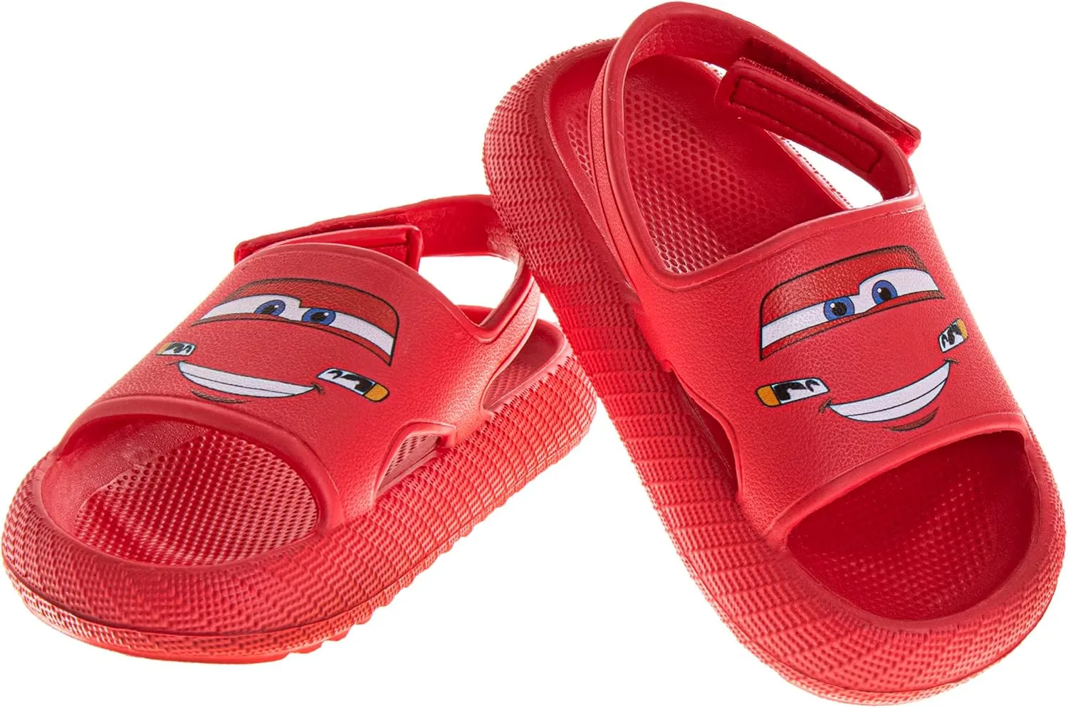 Josmo Kids Slides Open Toe Sandal - SpiderMan Paw Patrol Cars - Boys Sandals Slide SlipOn (sizes: 5-10 toddler)