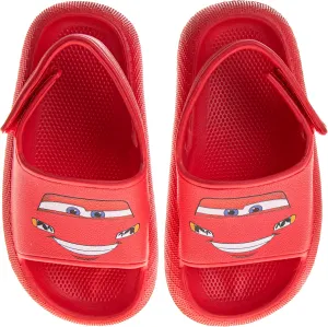 Josmo Kids Slides Open Toe Sandal - SpiderMan Paw Patrol Cars - Boys Sandals Slide SlipOn (sizes: 5-10 toddler)