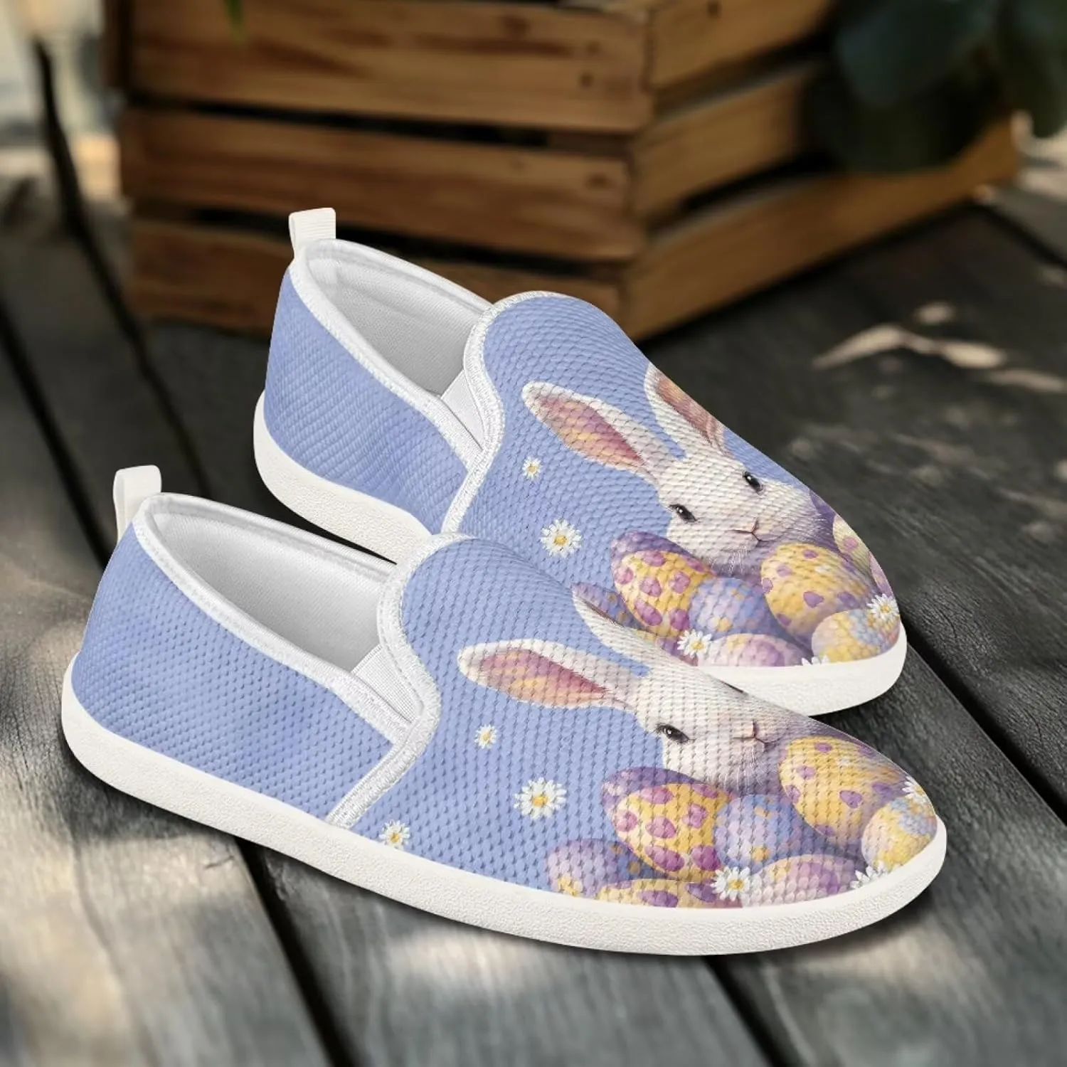 JoyLamoria Hummingbird Sneakers Walking Shoes Teens Adults Elastic Loafers and Flats Quick Drying Sneakers Slip On Shoes Arch Support