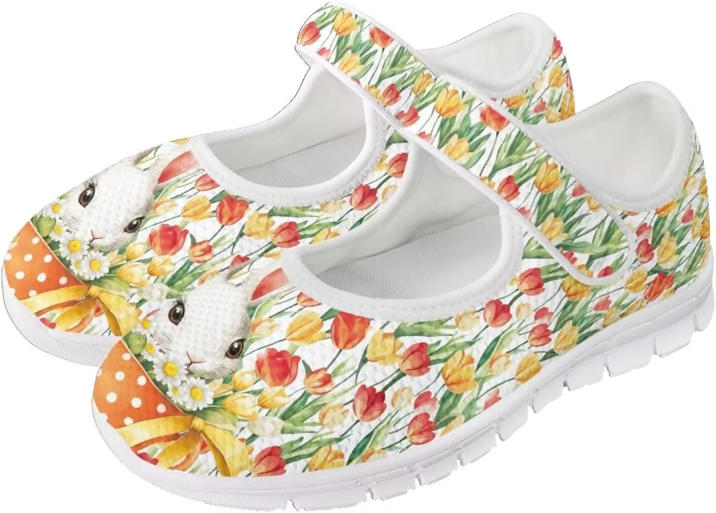 JoyLamoria Rainbow LGBT Walking Shoes Y2K Leopard Flats Arch Support Travel Working Nurse Shoes Light Wight Diabetic Shoes