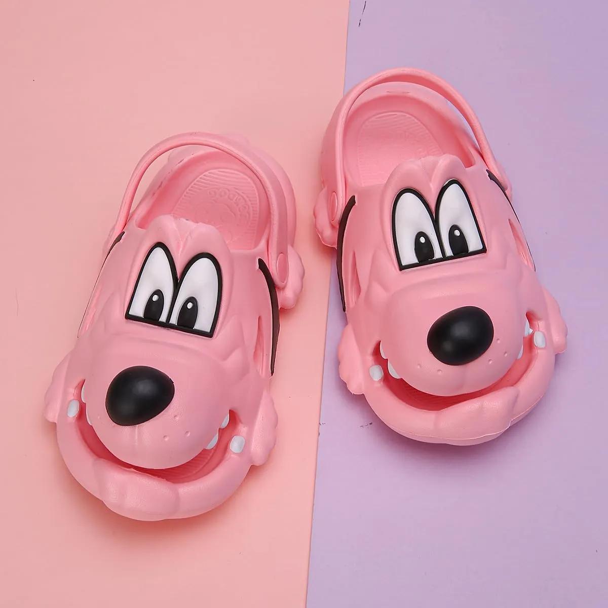 Kids Clogs Boys Girls Cute Cartoon Dog Sandals Slip-On Slippers Slides Shoes(Toddler/Little Kid/Big Kid)