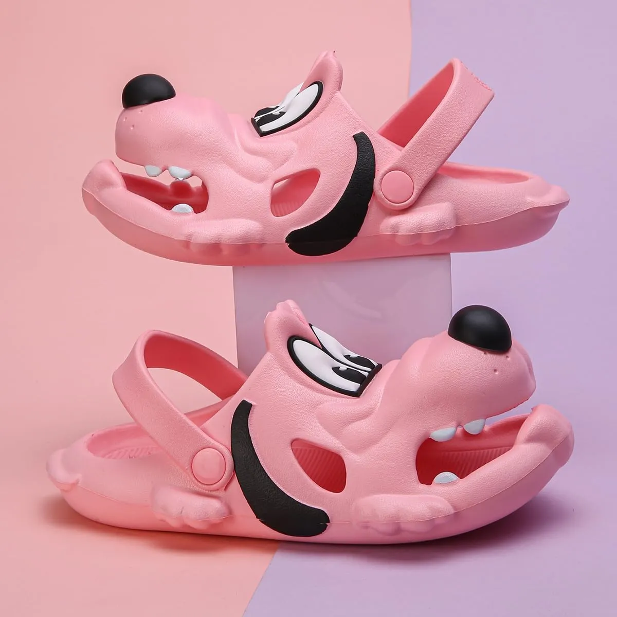 Kids Clogs Boys Girls Cute Cartoon Dog Sandals Slip-On Slippers Slides Shoes(Toddler/Little Kid/Big Kid)
