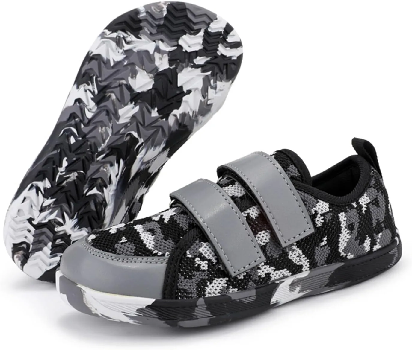 Kids Running Shoes Fashion Big Kids Winter Water Proof Flat Keep Warm Snow Boots Comfortable Running Sports Sneakers