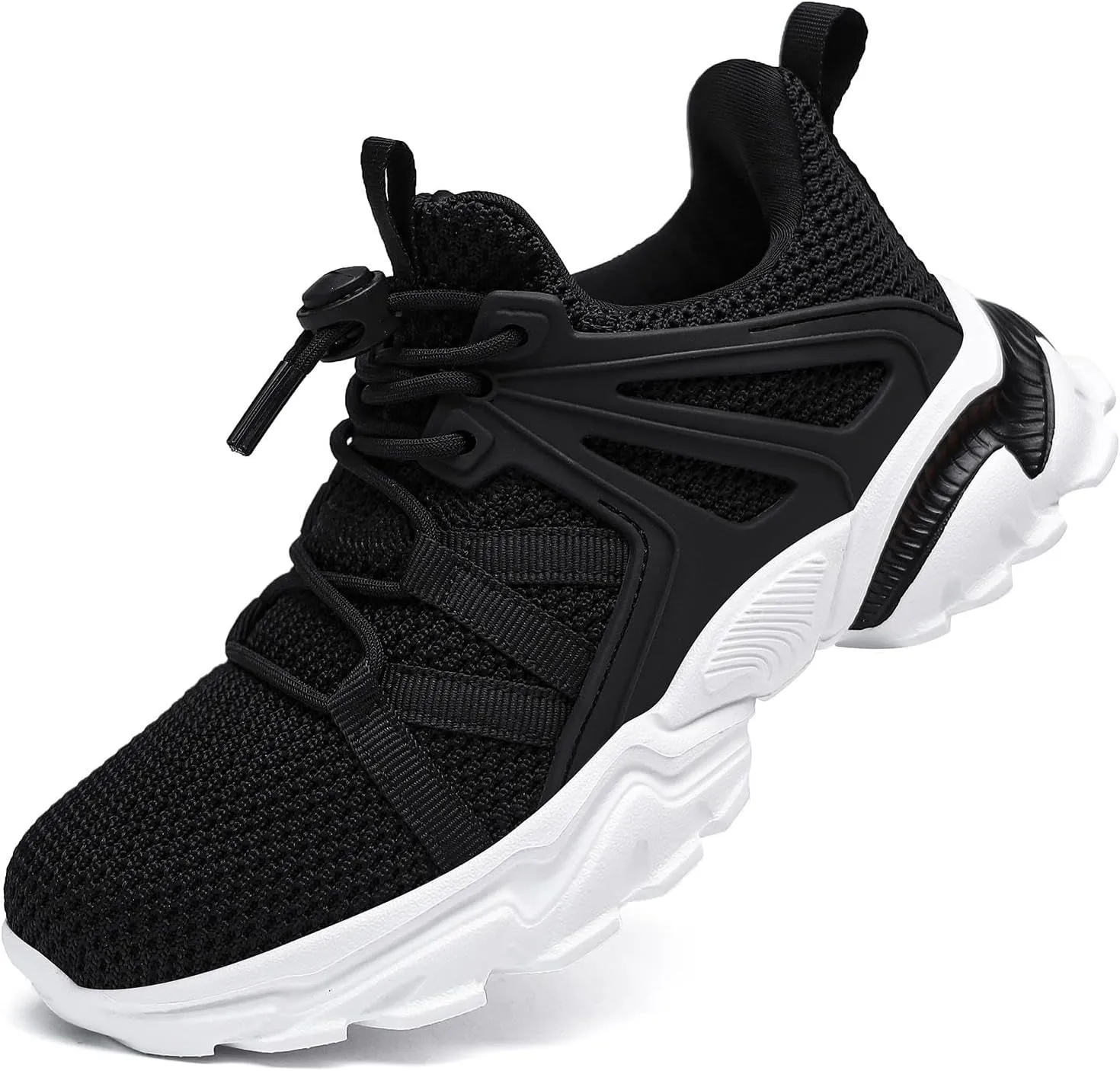 Kids Running Shoes for Boys Girls Sneakers, Kids Tennis Shoes Lightweight Breathable Athletic School Students Casual