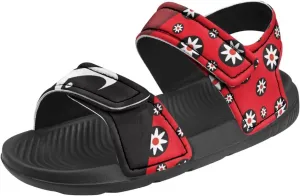 Kids Sandals Dragon Print Summer Sport Hiking Sandals Leather Beach Water Shoes for Boys Girls