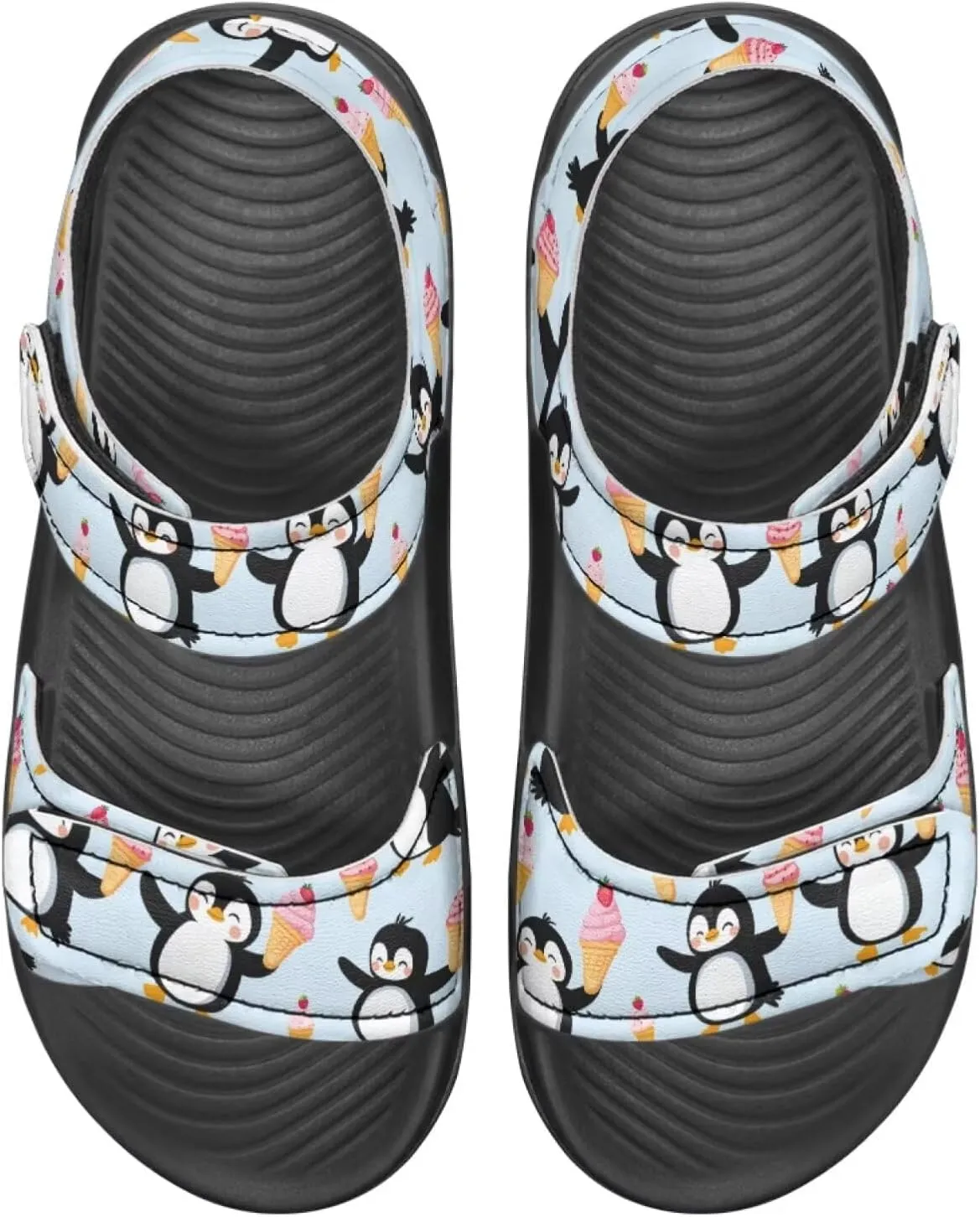 Kids Sandals for Boy Girls Summer Sandals Athletic Slide Shoes Non Slip Double Buckle Strap Kids Summer Footwear