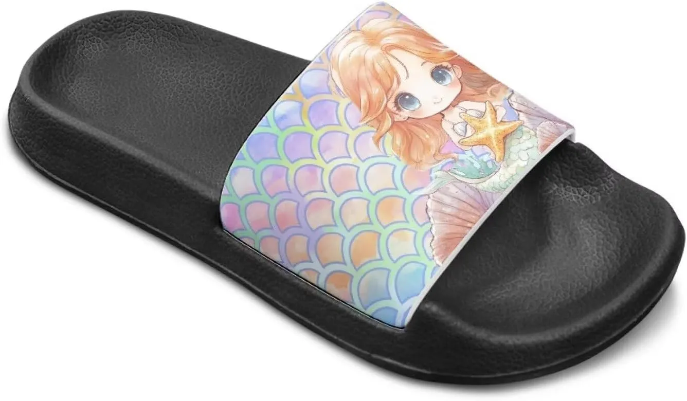 Kids Slides Slippers Waterproof Sandals for Girls & Boys Shower Shoes