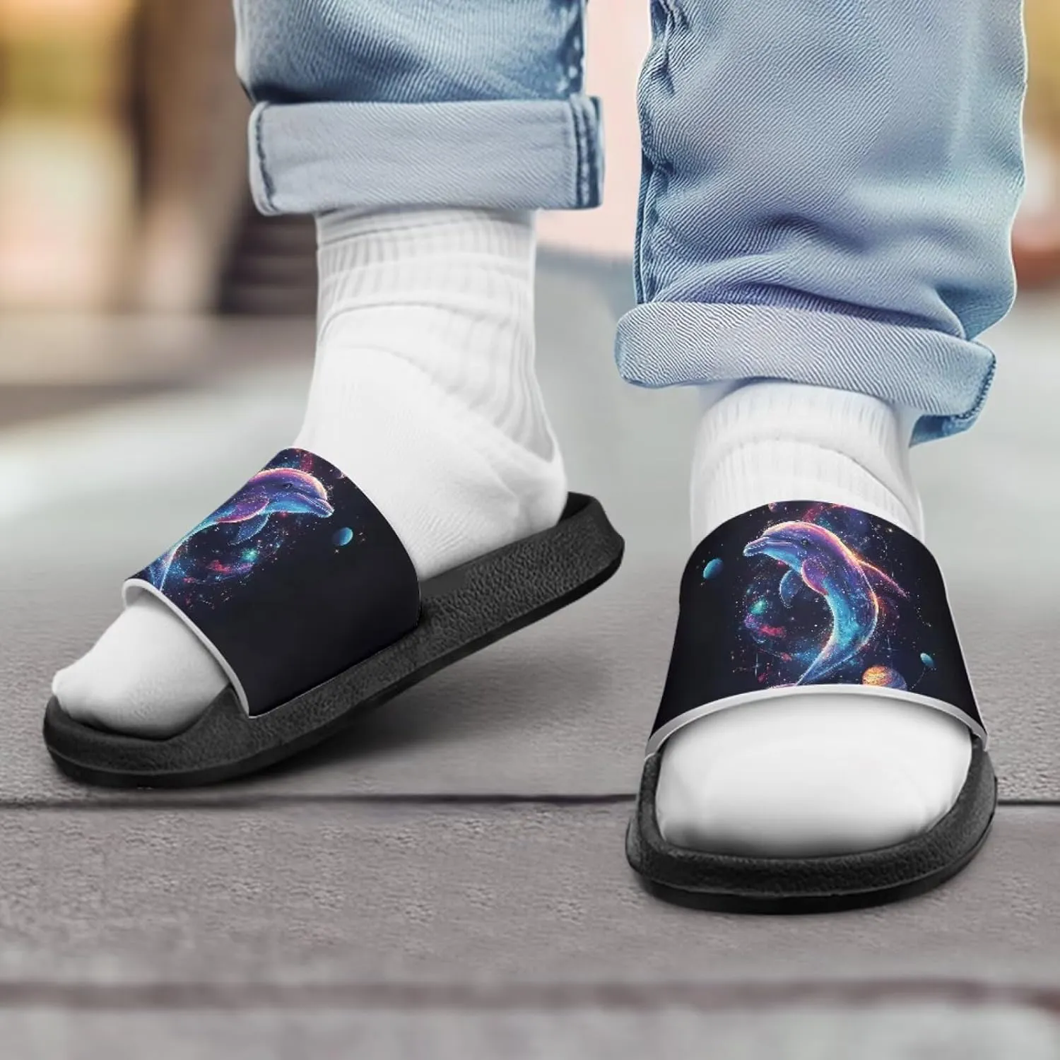 Kids Slippers for Girls House Slippers Shower Shoes for Summer Lightweight Beach Shoes Kids Casual Slides