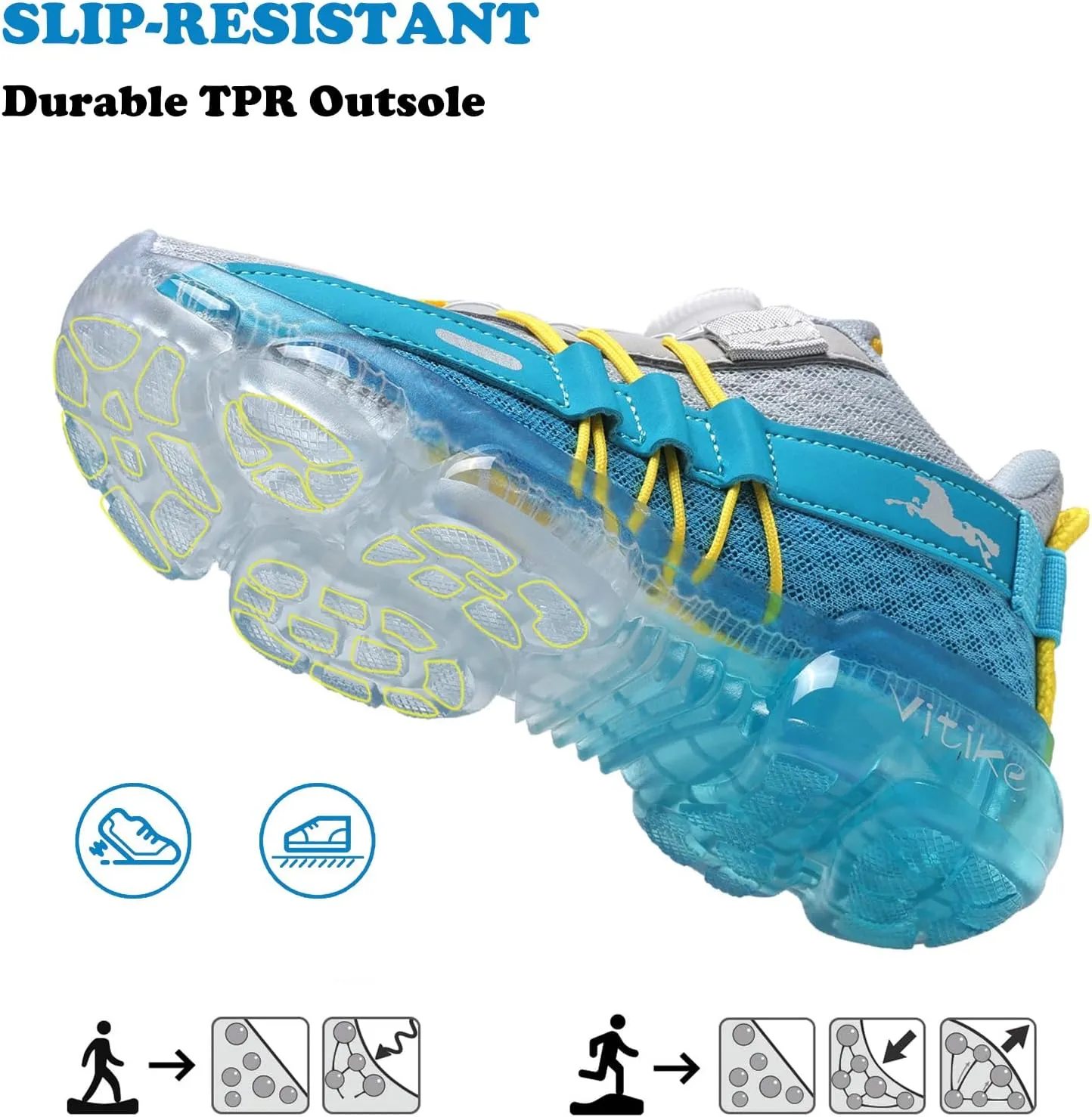 Kids Sneakers Boys Girls Running Tennis Shoes Athletic Sports Casual