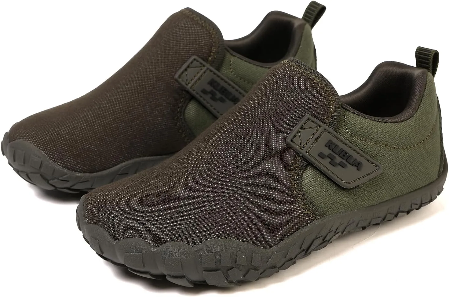 KUBUA Kids Barefoot Shoes Boys Girls Slip On Minimalist Sneakers for Walking Tennis Athletic Hiking Toddler Little Big Kid