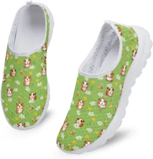 Kuiaobaty Fashion Sneakers Lightweight Breathable Slip-Ons Walking Shoes Athletic Casual Footwear Women's Men's Loafers