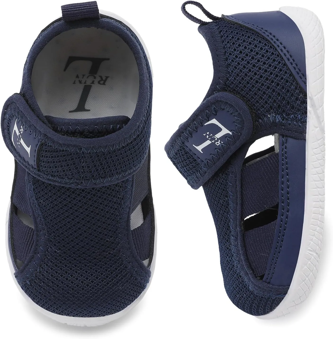 L-RUN Toddler Shoes Barefoot Kids Sneakers Wide Minimalist Boys Girls Summer Footwear for Indoor Outdoor Walking Running
