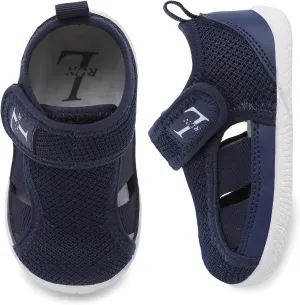L-RUN Toddler Shoes Barefoot Kids Sneakers Wide Minimalist Boys Girls Summer Footwear for Indoor Outdoor Walking Running