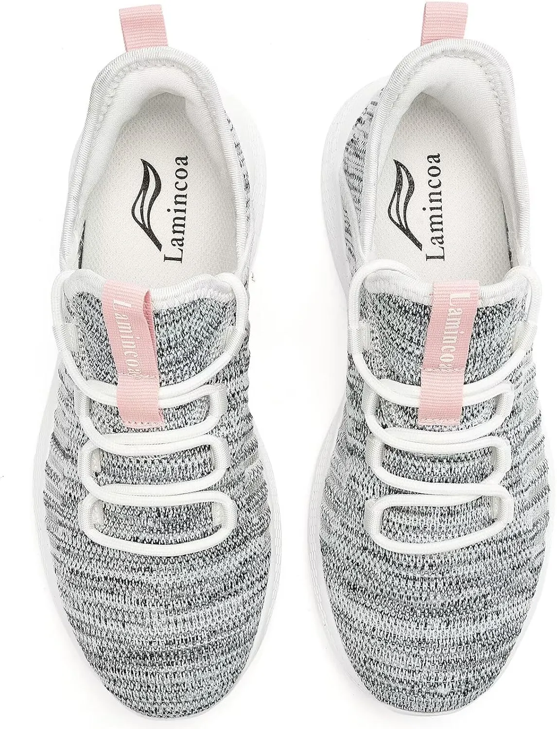Lamincoa Women Slip on Walking Sneakers Non Slip Running Shoes Lightweight Sport Gym Casual Shoes Workout Tennis Sneakers for Women