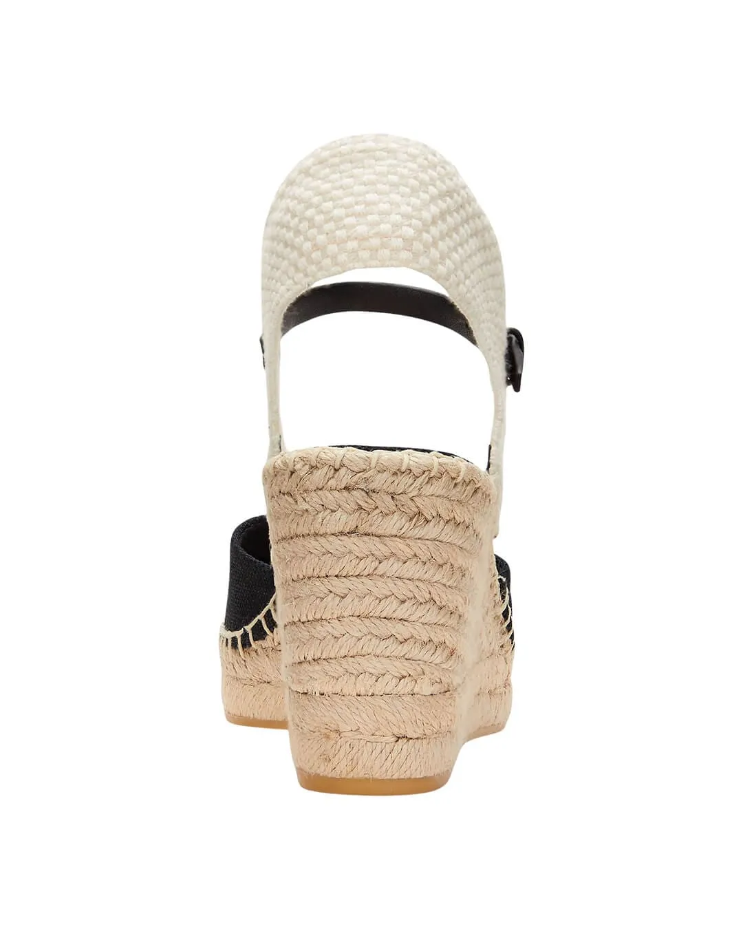 Lauren by Ralph Lauren Black Robby Espdrilles Wedge