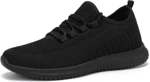 LCGJR Men's Road Running Shoes Fashion Sneakers Lightweight Walking Shoes Breathable Mesh Workout Casual Shoes Non Slip Tennis Outdoor Travel