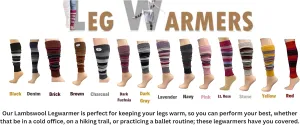 Leg Warmers For Girls & Women - Girls Classic Leg Warmer, Fashion Cable Knit Leg Warmer for Indoors/Outdoors